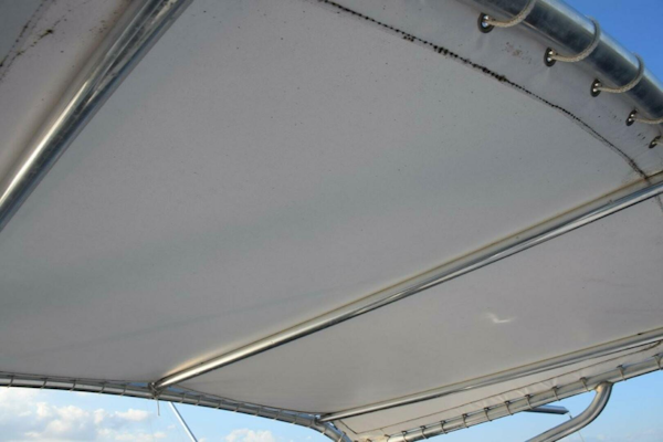 Custom Carolina-Dixon Boatworks Express 2008-OSPREY Stuart-Florida-United States-Canvas Tower Buggy Top-5806574