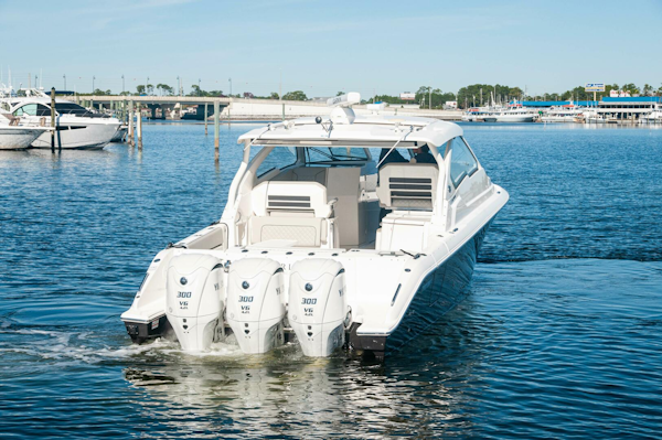 Pursuit-DC 365 Dual Console 2023-Silver Lining Panama City-Florida-United States-5847154