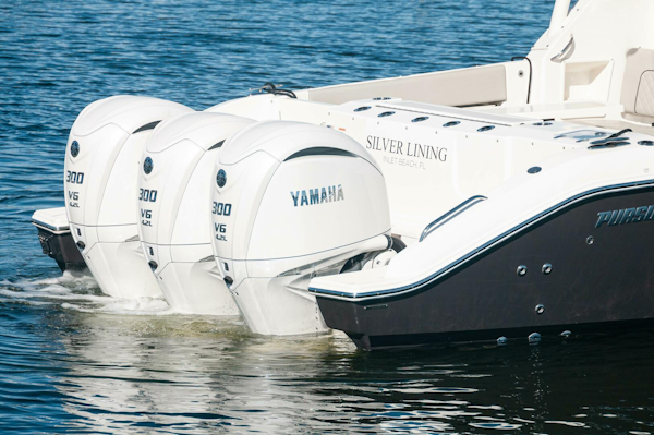 Pursuit-DC 365 Dual Console 2023-Silver Lining Panama City-Florida-United States-5847153