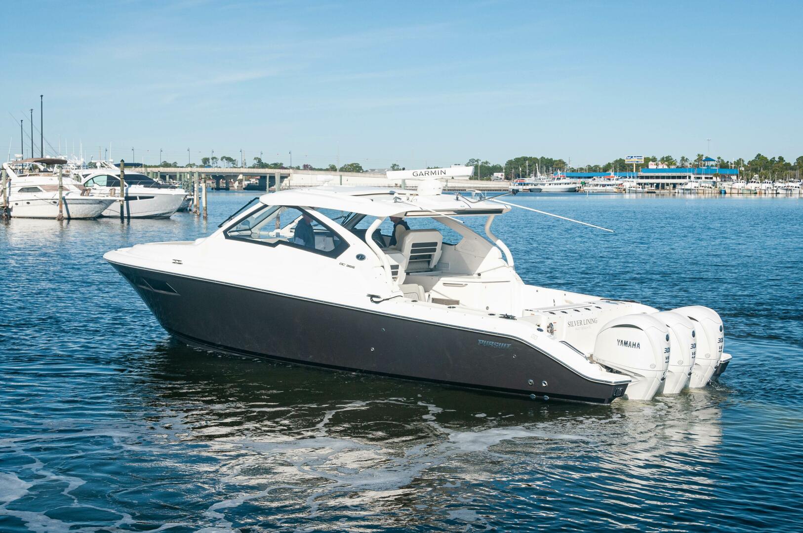 Pursuit-DC 365 Dual Console 2023-Silver Lining Panama City-Florida-United States-5847149 | Thumbnail