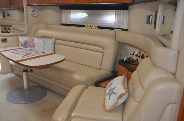 Sea Ray-460 Sundancer 2001-4 RICH-SHER OR POORER Stuart-Florida-United States-Sea Ray 46 4 RICH-SHER OR POORER  Salon  Dinette-5808703