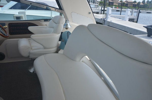 Sea Ray-460 Sundancer 2001-4 RICH-SHER OR POORER Stuart-Florida-United States-Sea Ray 46 4 RICH-SHER OR POORER  Cockpit  Helm-5808683