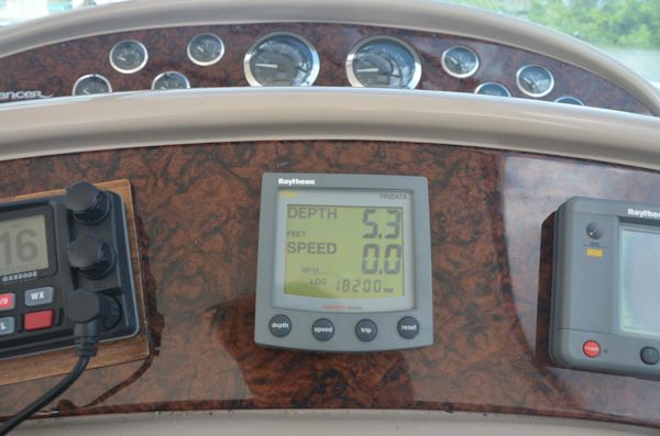 Sea Ray-460 Sundancer 2001-4 RICH-SHER OR POORER Stuart-Florida-United States-Sea Ray 46 4 RICH-SHER OR POORER  Cockpit  Helm-5808677