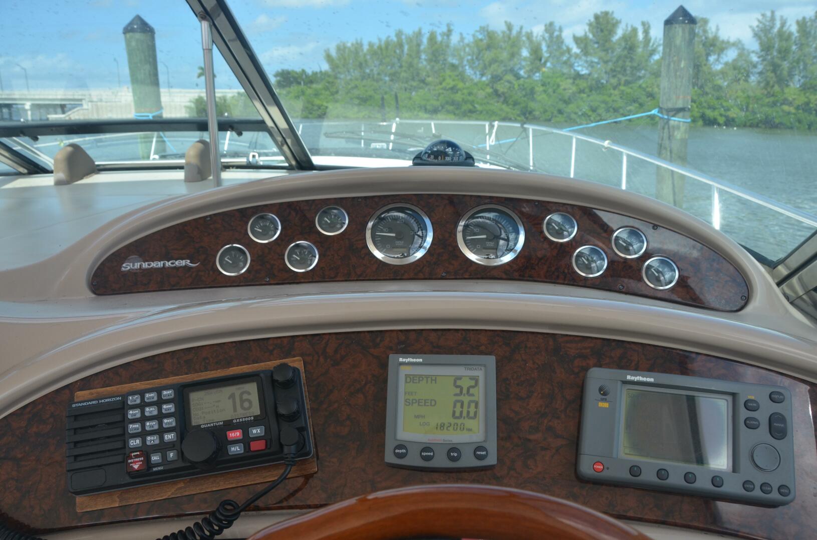Sea Ray-460 Sundancer 2001-4 RICH-SHER OR POORER Stuart-Florida-United States-Sea Ray 46 4 RICH-SHER OR POORER  Cockpit  Helm-5808671 | Thumbnail
