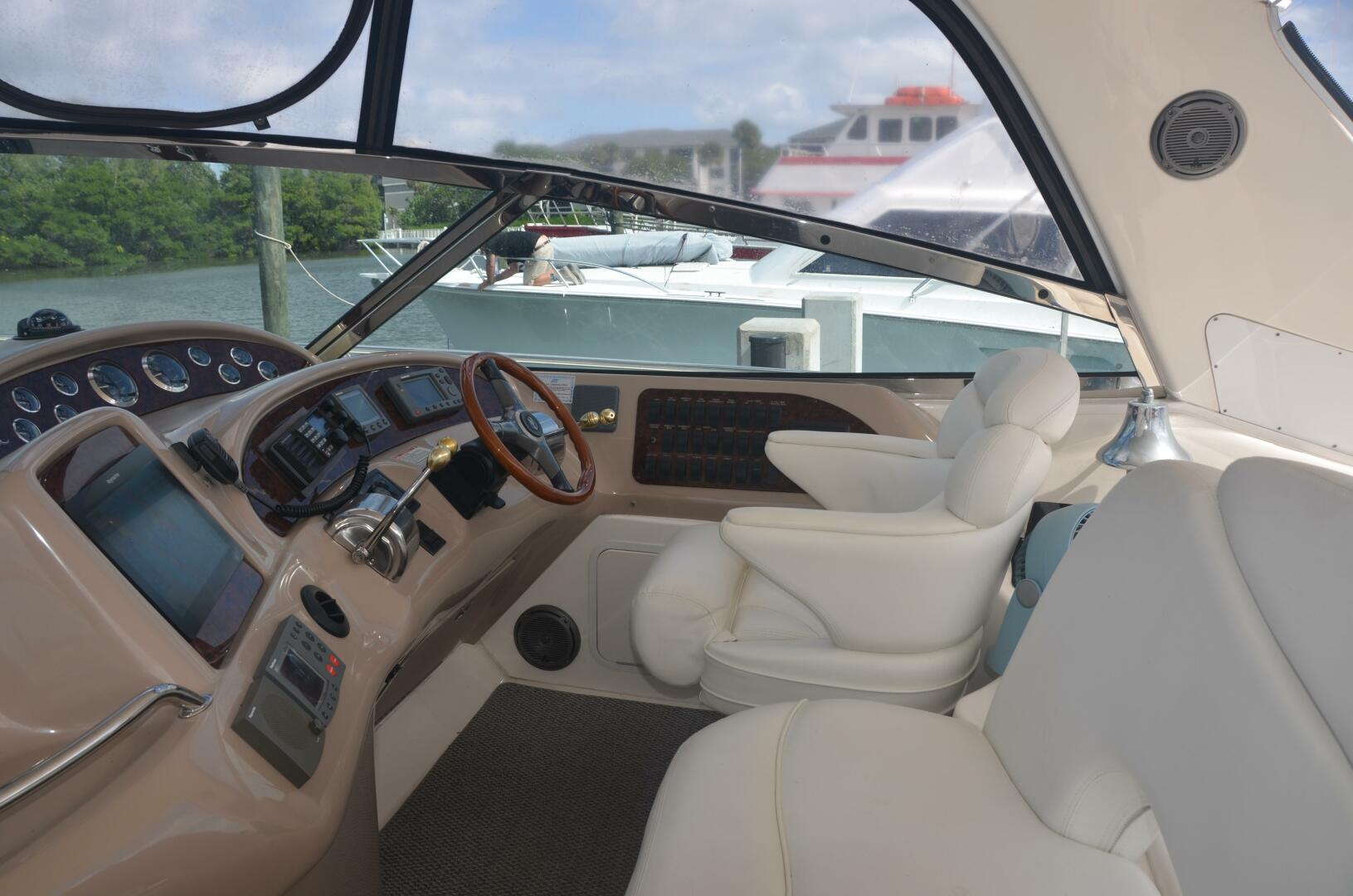 Sea Ray-460 Sundancer 2001-4 RICH-SHER OR POORER Stuart-Florida-United States-Sea Ray 46 4 RICH-SHER OR POORER  Cockpit  Helm-5808668 | Thumbnail