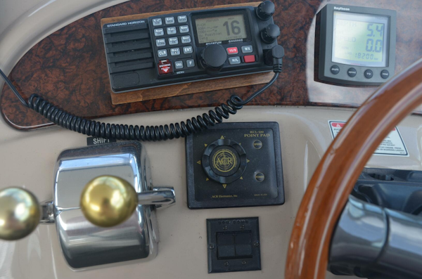 Sea Ray-460 Sundancer 2001-4 RICH-SHER OR POORER Stuart-Florida-United States-Sea Ray 46 4 RICH-SHER OR POORER  Cockpit  Helm-5808679