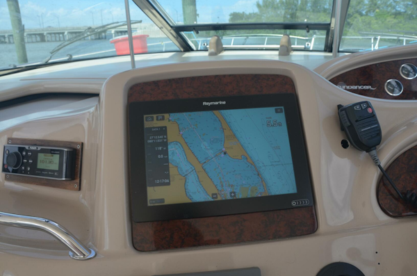 Sea Ray-460 Sundancer 2001-4 RICH-SHER OR POORER Stuart-Florida-United States-Sea Ray 46 4 RICH-SHER OR POORER  Cockpit  Helm-5808674