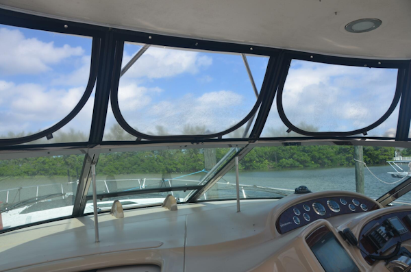 Sea Ray-460 Sundancer 2001-4 RICH-SHER OR POORER Stuart-Florida-United States-Sea Ray 46 4 RICH-SHER OR POORER  Cockpit  Helm-5808667