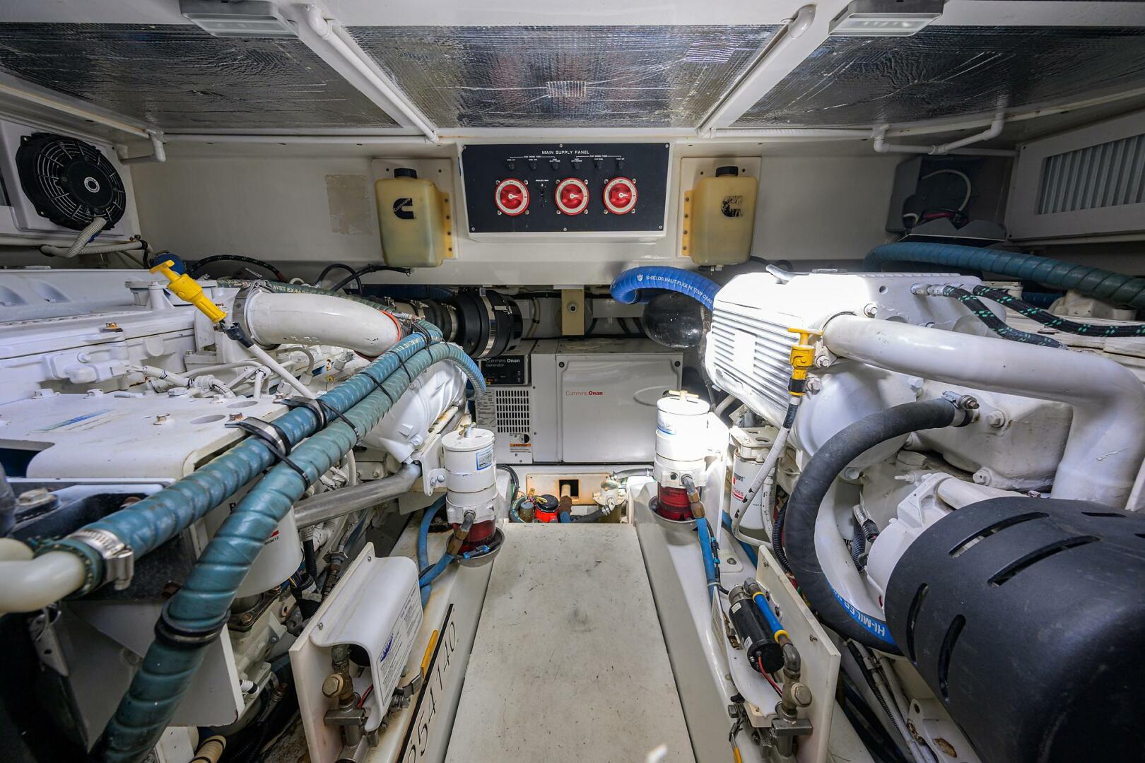Release-Walk Around 2014-RIGHT HERE Ocean Reef-Florida-United States-Engine Room Facing Aft-5811191 | Thumbnail