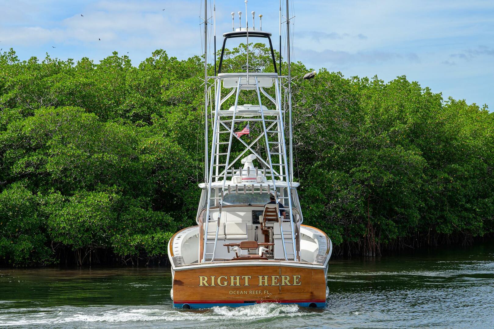 Release-Walk Around 2014-RIGHT HERE Ocean Reef-Florida-United States-Aft Transom-5811198 | Thumbnail