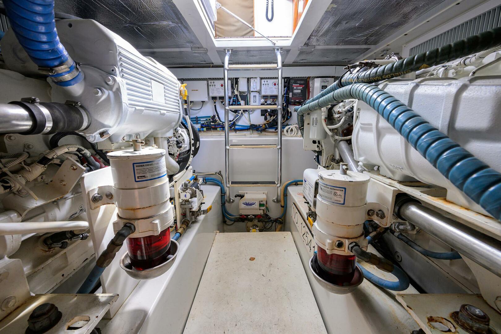 Release-Walk Around 2014-RIGHT HERE Ocean Reef-Florida-United States-Engine Room Facing Forward-5811192 | Thumbnail