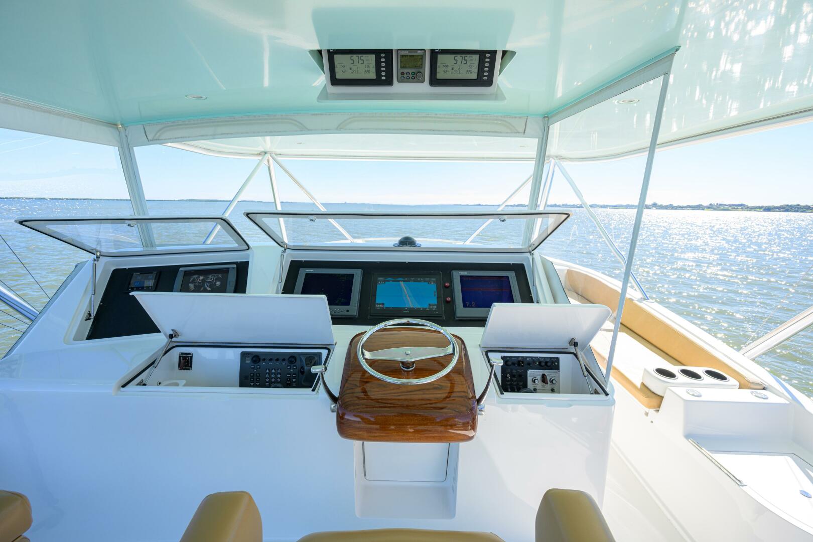 Viking-64 Convertible 2007-1/2 BARREL Jupiter-Florida-United States-Helm With All Open-5817879 | Thumbnail