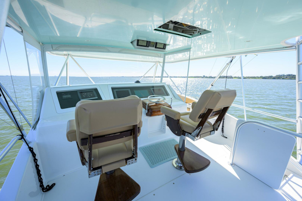 Viking-64 Convertible 2007-1/2 BARREL Jupiter-Florida-United States-Flybridge Underside Of Hardtop Matches Hull Color-5817876
