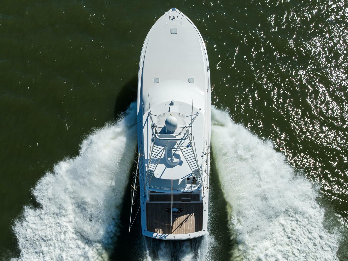 Viking-64 Convertible 2007-1/2 BARREL Jupiter-Florida-United States-Overhead Running Image   Birds View-5817844 | Thumbnail