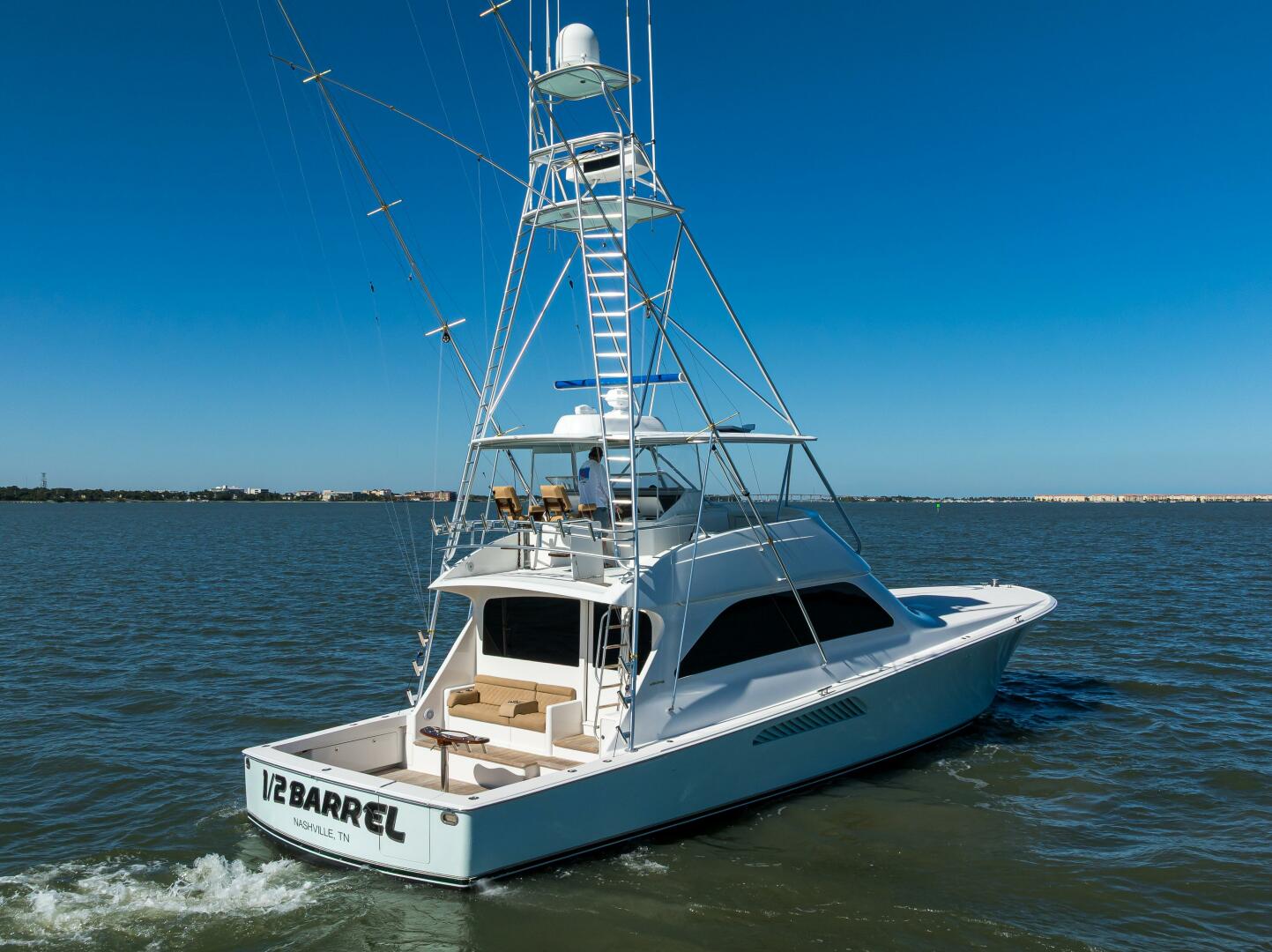 Viking-64 Convertible 2007-1/2 BARREL Jupiter-Florida-United States-Aft Quarter View-5817846 | Thumbnail
