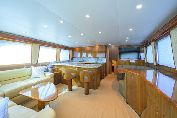Viking-64 Convertible 2007-1/2 BARREL Jupiter-Florida-United States-Salon-5817851