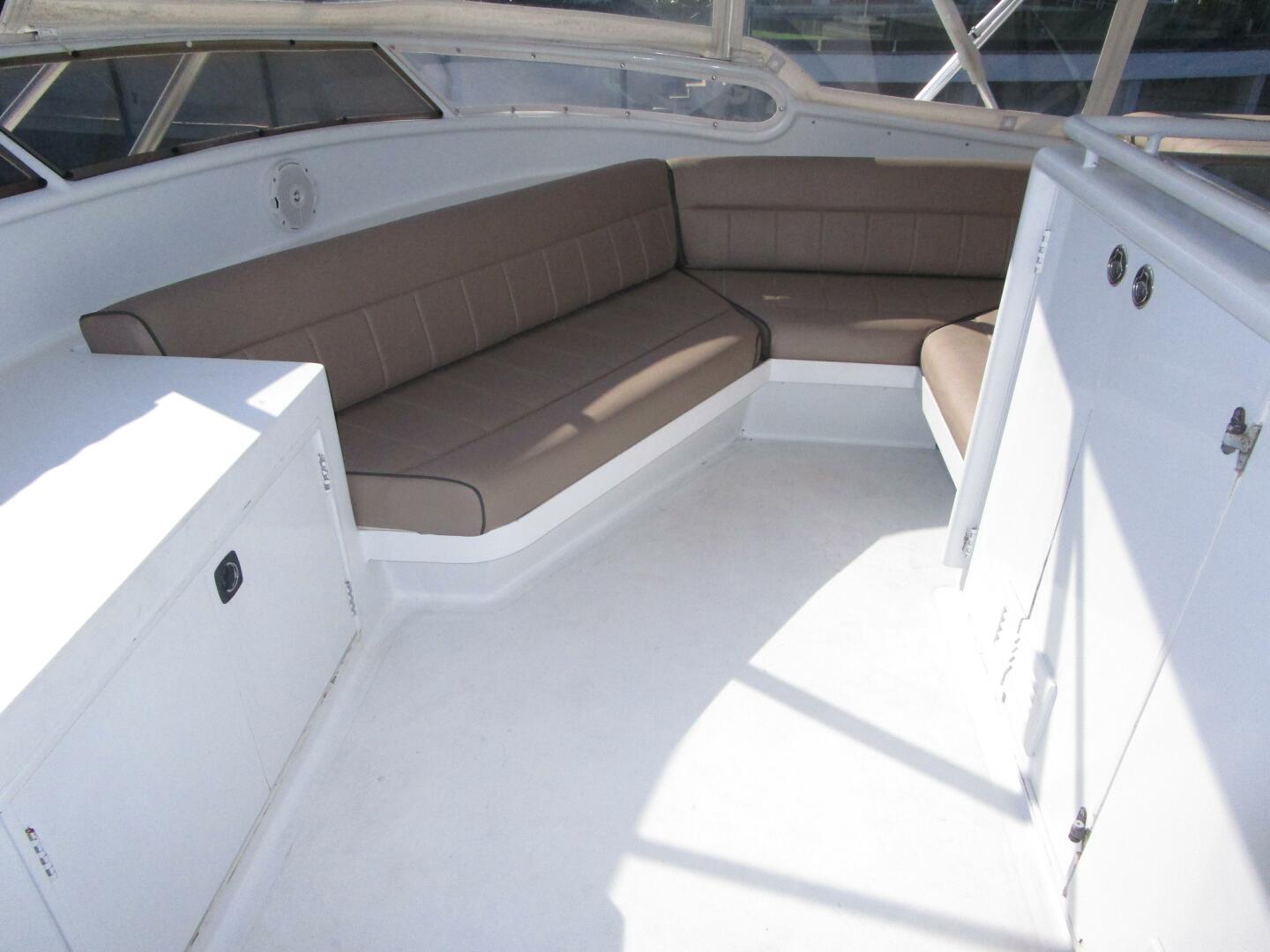 Striker-62 Convertible 1989-ELSKA  Boca Raton-Florida-United States-Starboard Side Flybridge Seating-5830748 | Thumbnail