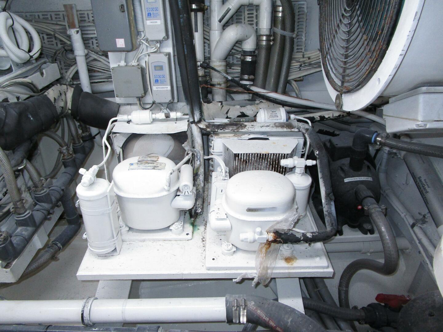 Striker-62 Convertible 1989-ELSKA  Boca Raton-Florida-United States-Remote Mount Galley Refrigeration Compressor-5830768 | Thumbnail