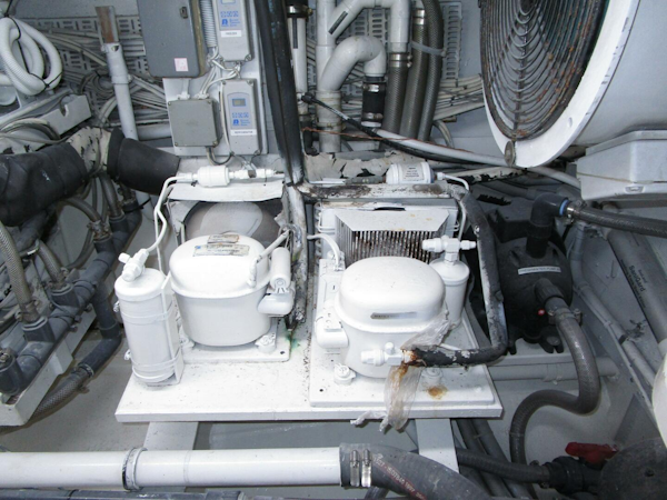 Striker-62 Convertible 1989-ELSKA  Boca Raton-Florida-United States-Remote Mount Galley Refrigeration Compressor-5830768