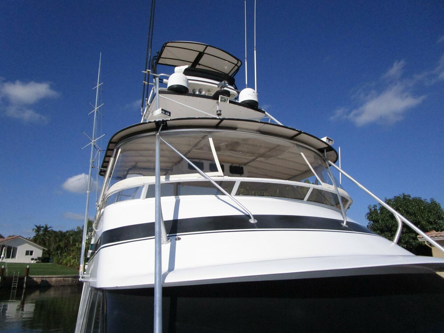 Striker-62 Convertible 1989-ELSKA  Boca Raton-Florida-United States-Bow Looking Aft-5830730 | Thumbnail