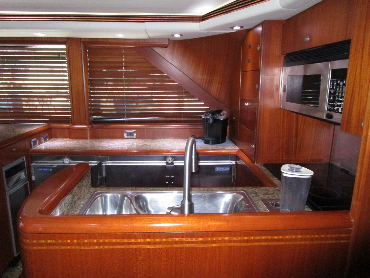 Striker-62 Convertible 1989-ELSKA  Boca Raton-Florida-United States-Galley To Port Forward-5830704 | Thumbnail