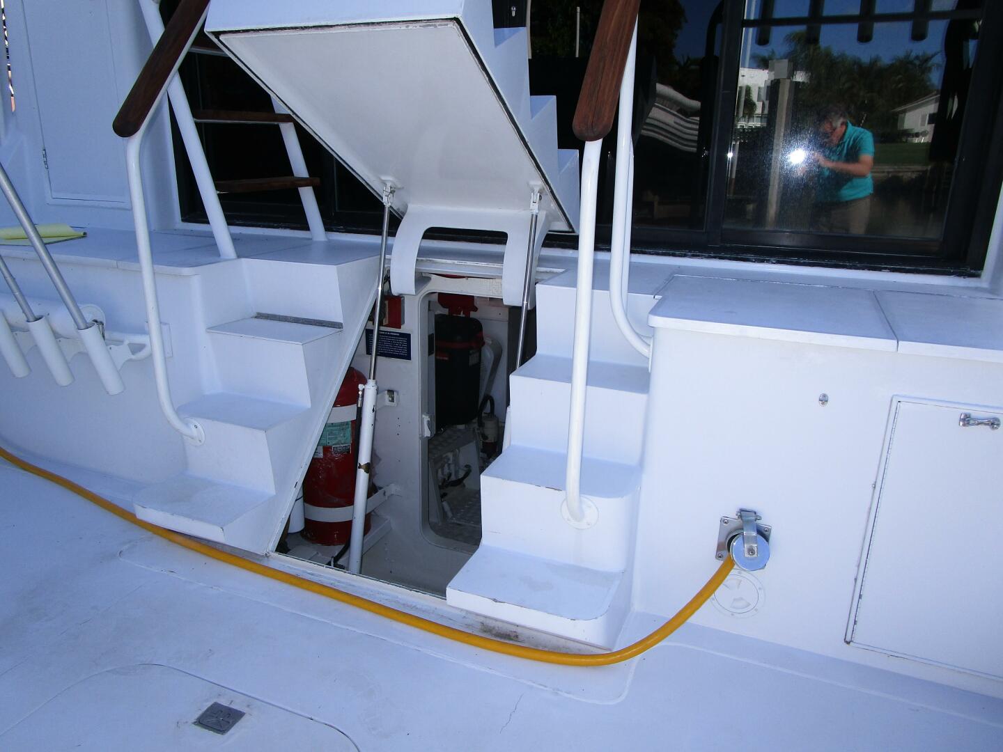 Striker-62 Convertible 1989-ELSKA  Boca Raton-Florida-United States-Steps Lift For Engine Room Access-5830745 | Thumbnail