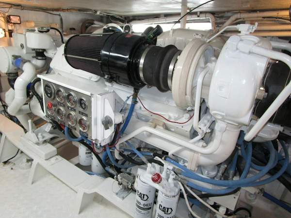 Striker-62 Convertible 1989-ELSKA  Boca Raton-Florida-United States-Starboard Engine-5830762
