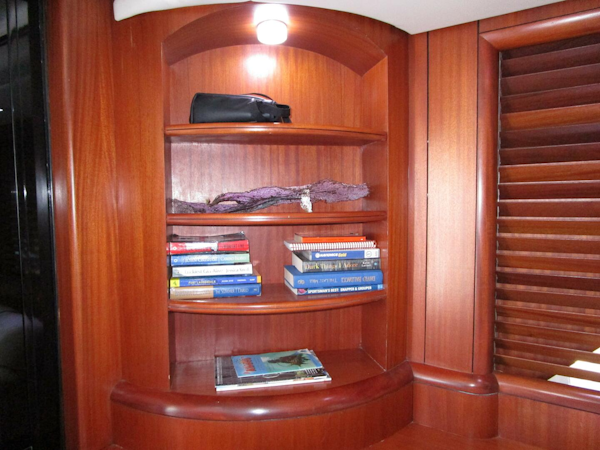 Striker-62 Convertible 1989-ELSKA  Boca Raton-Florida-United States-Portside Behind Settee-5830699