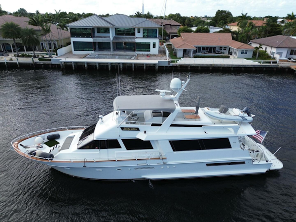 Viking-Cockpit Motor Yacht 1990-LUCKY STARS  Fort Lauderdale-Florida-United States-Alternate Profile-5864587