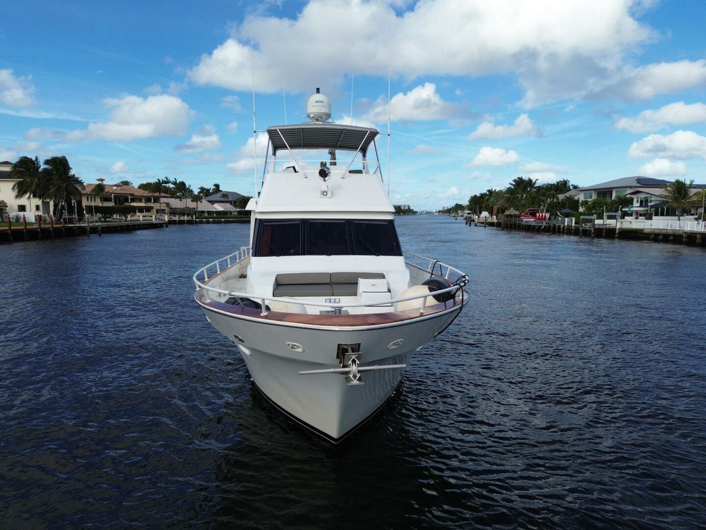 Viking-Cockpit Motor Yacht 1990-LUCKY STARS  Fort Lauderdale-Florida-United States-Raised Bulwark-5864586 | Thumbnail