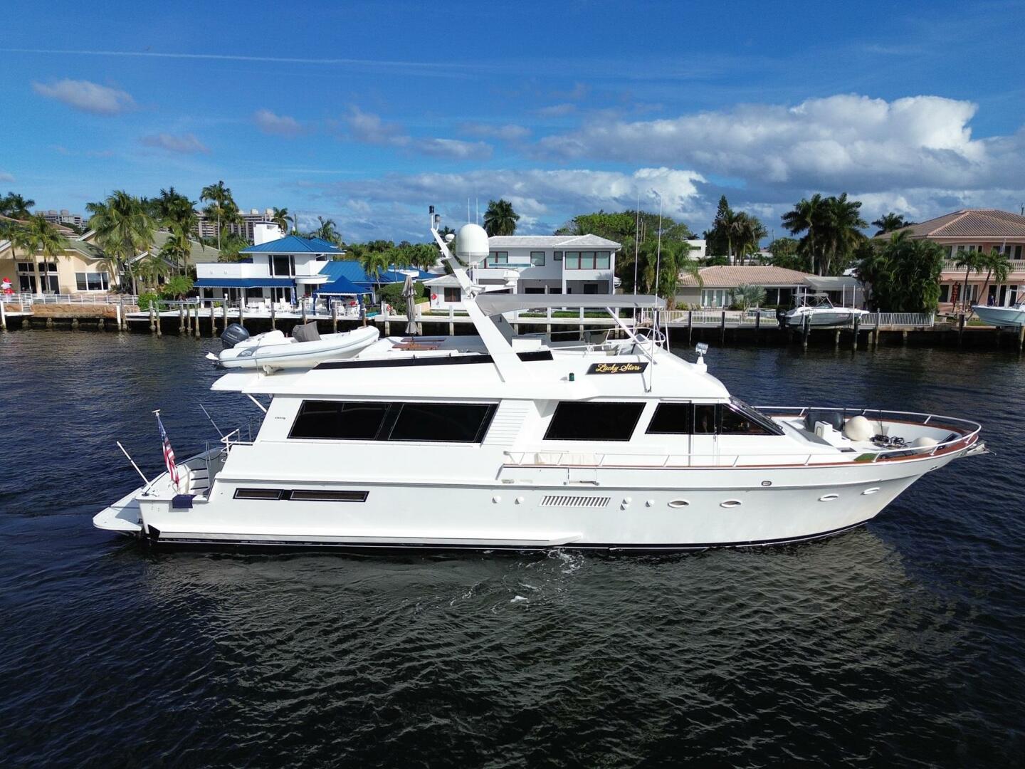 Viking-Cockpit Motor Yacht 1990-LUCKY STARS  Fort Lauderdale-Florida-United States-Alternate Profile-5864590 | Thumbnail