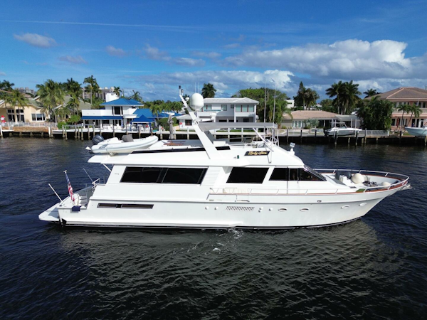Viking-Cockpit Motor Yacht 1990-LUCKY STARS  Fort Lauderdale-Florida-United States-Alternate Profile-5864590