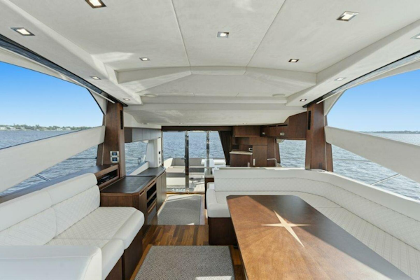 Galeon-560 Sky 2017-Nuckingfuts III Stuart-Florida-United States-Galeon 58 560 Sky Nuckingfuts Salon/Dinette-5837706