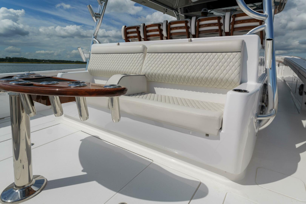 Valhalla Boatworks-V-55 2024-LUCKY 24 IV Fort Lauderdale-Florida-United States-Valhalla 55  Lucky 24 IV  Cockpit Seating-5839133