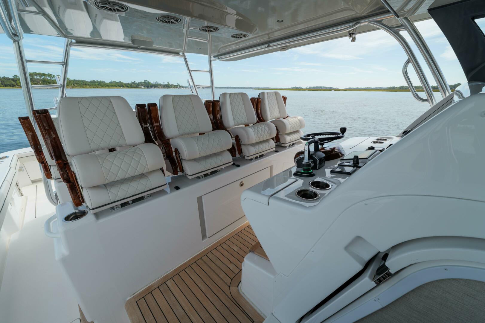 Valhalla Boatworks-V-55 2024-LUCKY 24 IV Fort Lauderdale-Florida-United States-Valhalla 55  Lucky 24 IV  Helm Station Seating-5839123 | Thumbnail