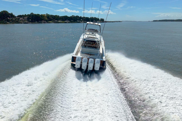 Valhalla Boatworks-V-55 2024-LUCKY 24 IV Fort Lauderdale-Florida-United States-Valhalla 55  Lucky 24 IV  Aft Running Profile-5839112