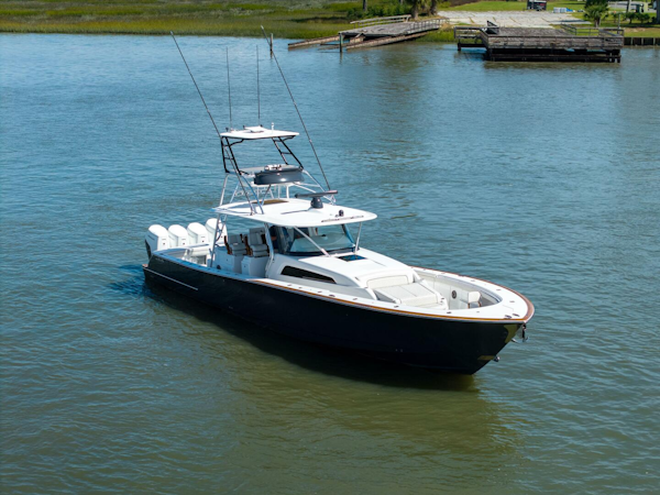 Valhalla Boatworks-V-55 2024-LUCKY 24 IV Fort Lauderdale-Florida-United States-Valhalla 55  Lucky 24 IV  Bow Profile-5839156