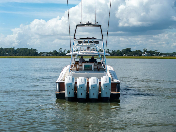 Valhalla Boatworks-V-55 2024-LUCKY 24 IV Fort Lauderdale-Florida-United States-Valhalla 55  Lucky 24 IV  Aft Profile-5839159
