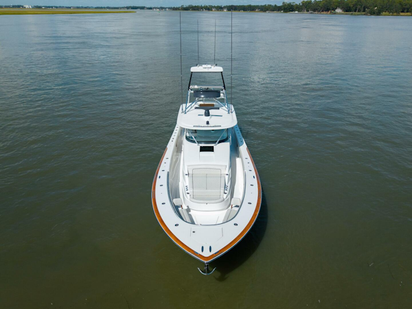Valhalla Boatworks-V-55 2024-LUCKY 24 IV Fort Lauderdale-Florida-United States-Valhalla 55  Lucky 24 IV  Bow Aerial-5839161