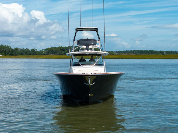 Valhalla Boatworks-V-55 2024-LUCKY 24 IV Fort Lauderdale-Florida-United States-Valhalla 55  Lucky 24 IV  Bow Profile-5839157