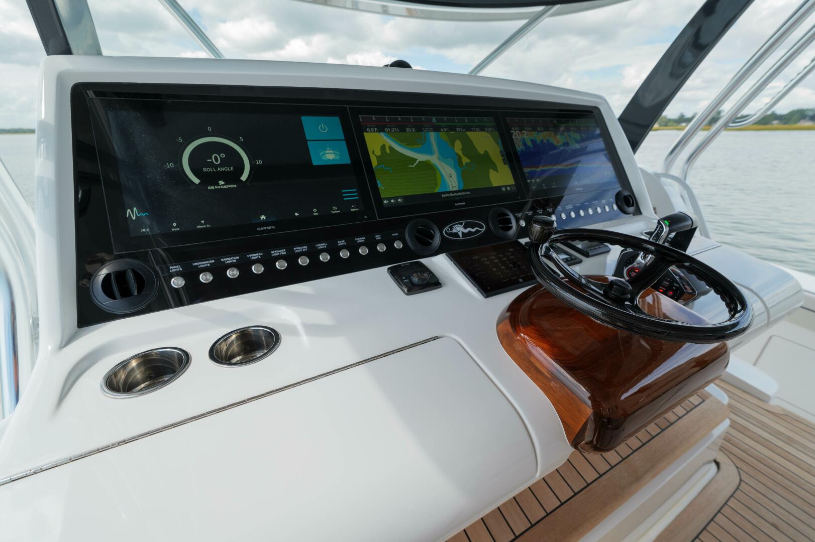 Valhalla Boatworks-V-55 2024-LUCKY 24 IV Fort Lauderdale-Florida-United States-Valhalla 55  Lucky 24 IV  Helm Station Electronics -5839126 | Thumbnail