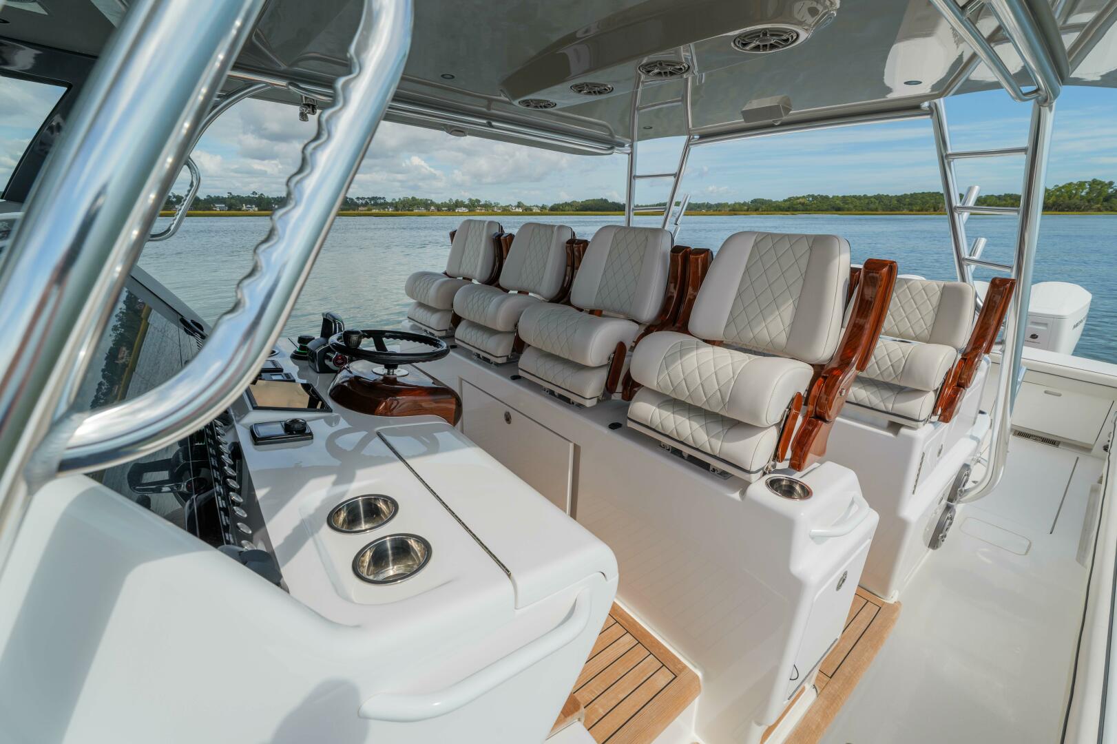 Valhalla Boatworks-V-55 2024-LUCKY 24 IV Fort Lauderdale-Florida-United States-Valhalla 55  Lucky 24 IV  Helm Station Seating-5839122 | Thumbnail