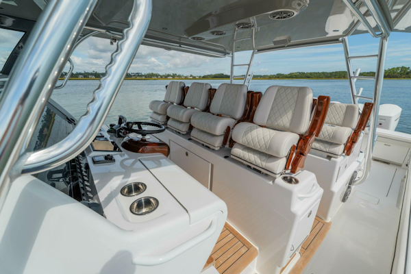 Valhalla Boatworks-V-55 2024-LUCKY 24 IV Fort Lauderdale-Florida-United States-Valhalla 55  Lucky 24 IV  Helm Station Seating-5839122
