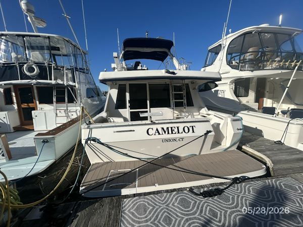 Bayliner-4788 1998-Camelot Old Saybrook-Connecticut-United States-47 Bayliner aft profile-6300355
