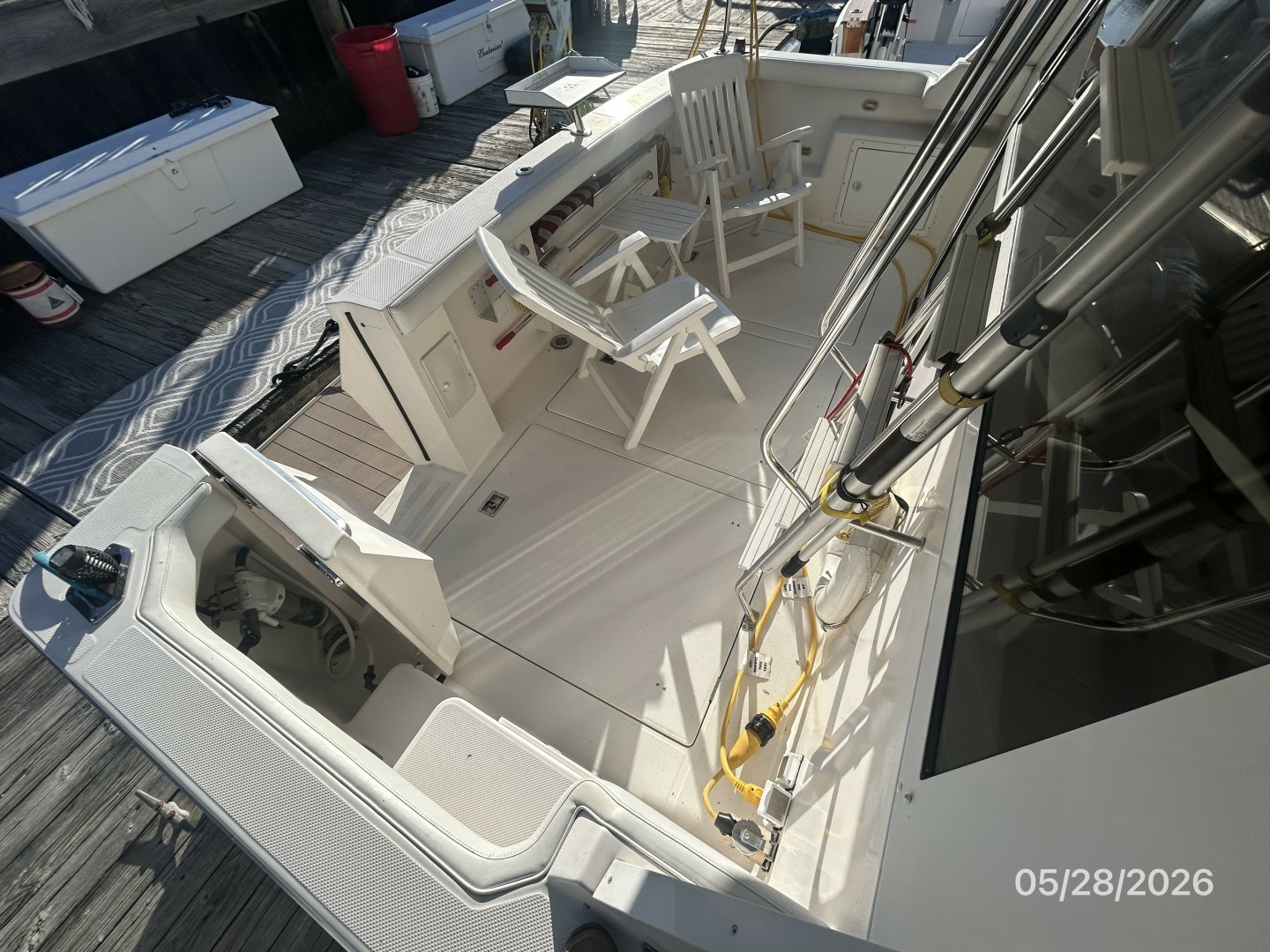 Bayliner-4788 1998-Camelot Old Saybrook-Connecticut-United States-47 Bayliner aftdeck1-6300363 | Thumbnail