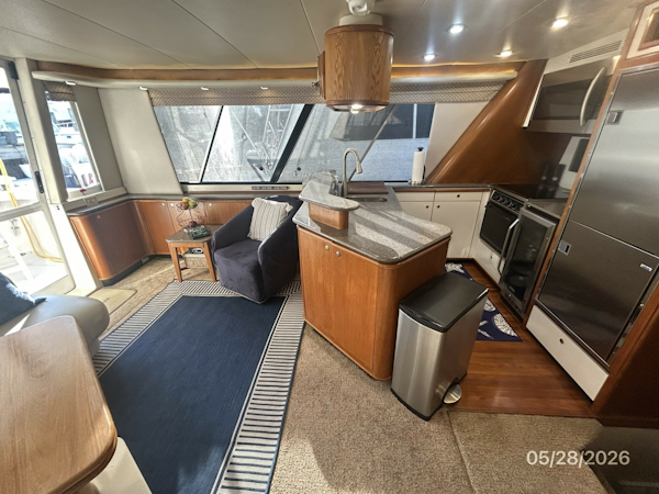 Bayliner-4788 1998-Camelot Old Saybrook-Connecticut-United States-47 Bayliner salon port-6300463