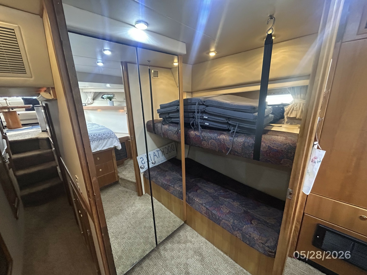 Bayliner-4788 1998-Camelot Old Saybrook-Connecticut-United States-47 Bayliner port forward guest stateroom-6300443 | Thumbnail