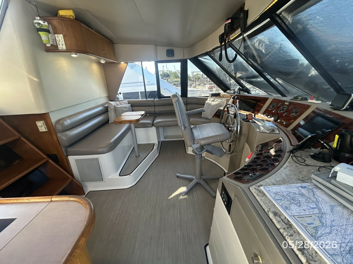 Bayliner-4788 1998-Camelot Old Saybrook-Connecticut-United States-47 Bayliner pilothouse port-6300418 | Thumbnail
