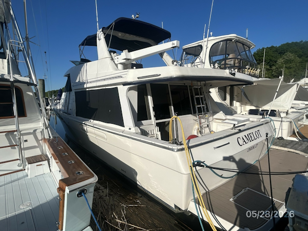 Bayliner-4788 1998-Camelot Old Saybrook-Connecticut-United States-47 Bayliner port aft profile-6300440
