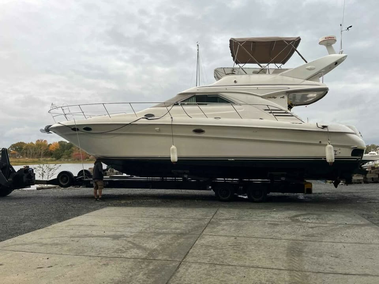 Sea Ray-400 Sedan Bridge 1997 -Fairhaven-Massachusetts-United States-5844627 | Thumbnail